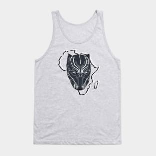 Black Panther Mask Tank Top